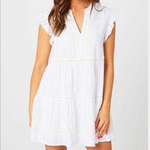 White Linen Dress